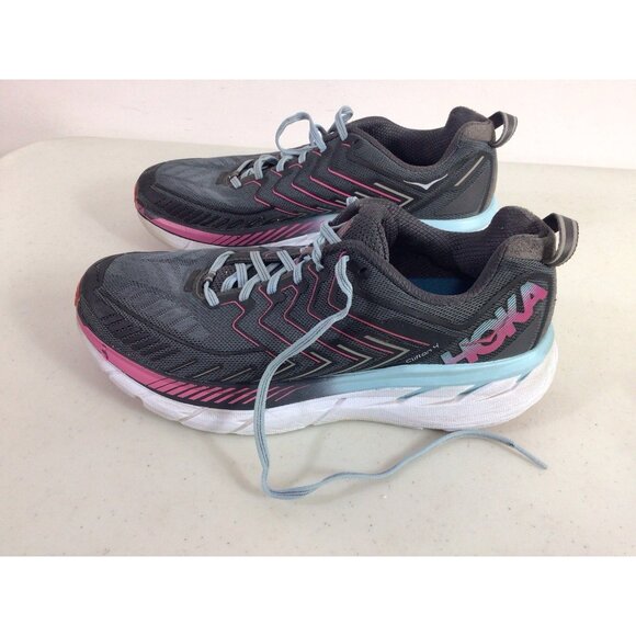 Hoka Clifton Running Shoes Athletic Sneakers Womens 10 - Picture 5 of 8